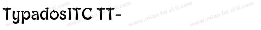 TypadosITC TT字体转换